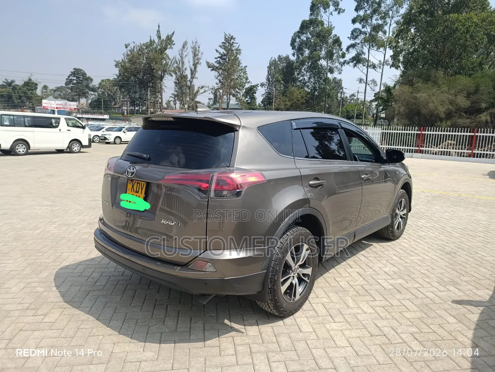 Toyota RAV4 2017 Gray