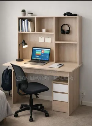 1.2M Office Desk With Lockable Drawer Comfortable Executive Chair