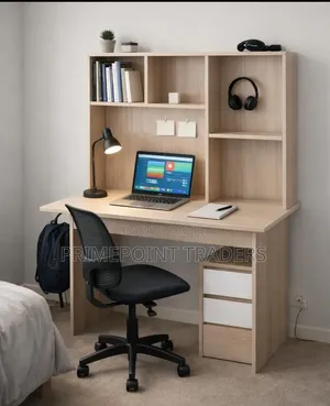 Advanced 1.2m Imported Study Office Desk With Drawer and Storage Space