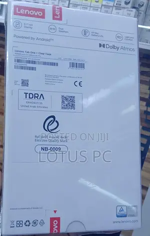 New Lenovo Tab One 128 GB Gray