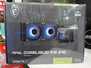 MSI MAG CORELIQUID A15 240 240mm AIO Liquid Cooler Dual 120mm ARGB Fan