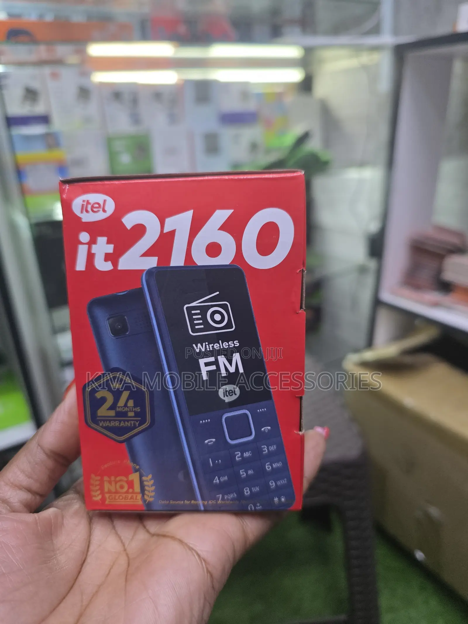 New Itel it2160 Black
