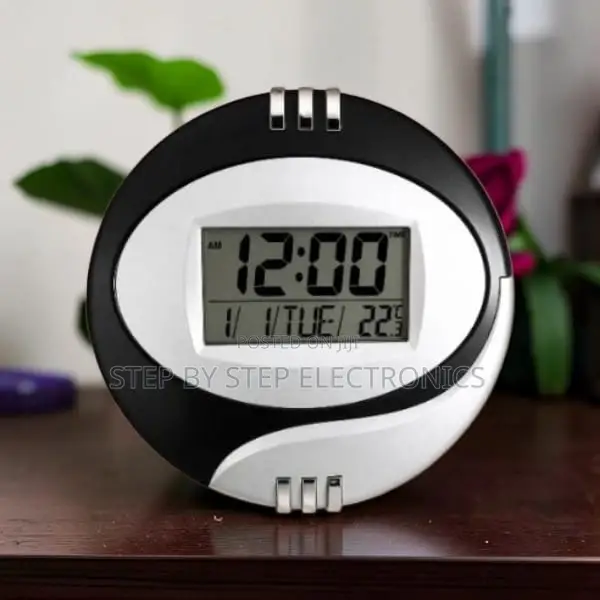 Bright Easy-to-Read Kadio Table Wall Mount Digital Clock