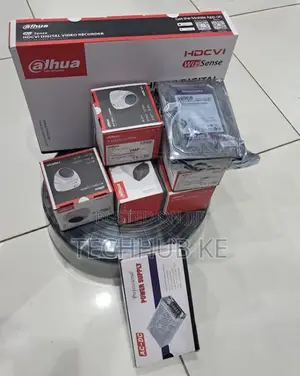Dahua 4 CCTV Security Cameras 4 Channel Kit DVR