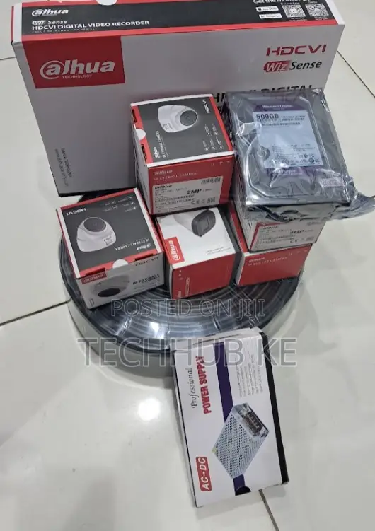 Dahua 4 Channel Complete Camera Set