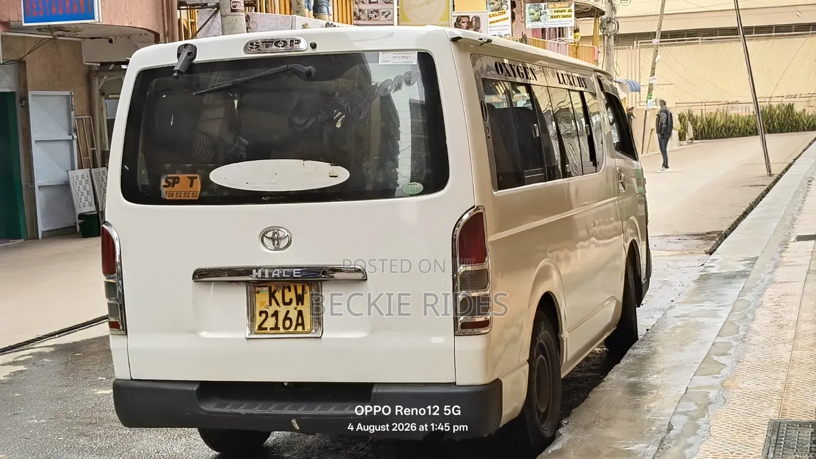 Toyota HiAce 2012 White