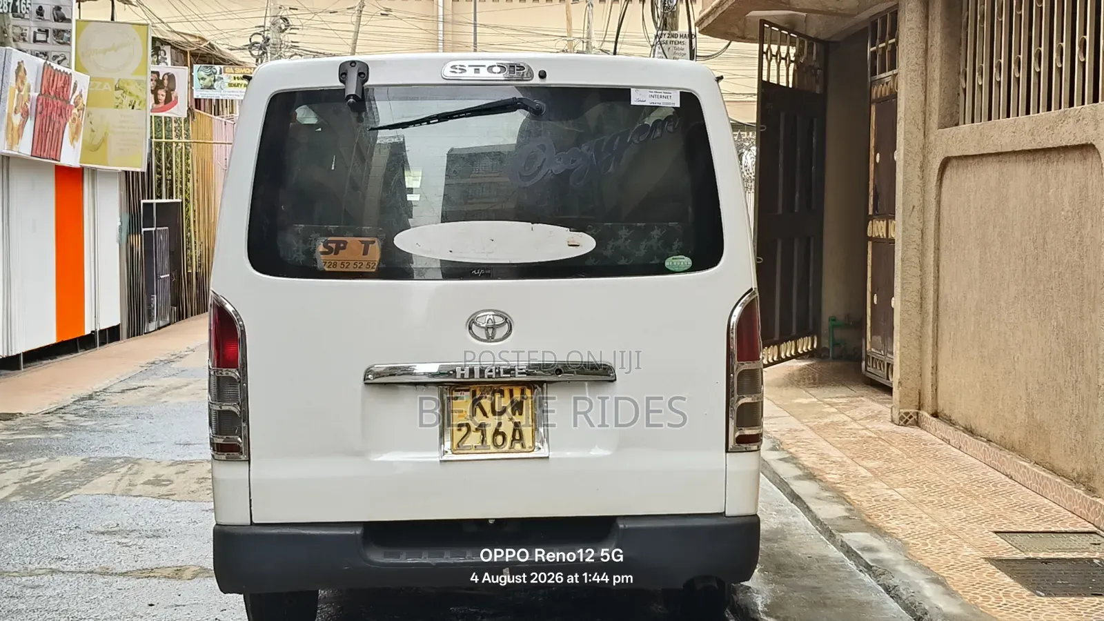 Toyota HiAce 2012 White