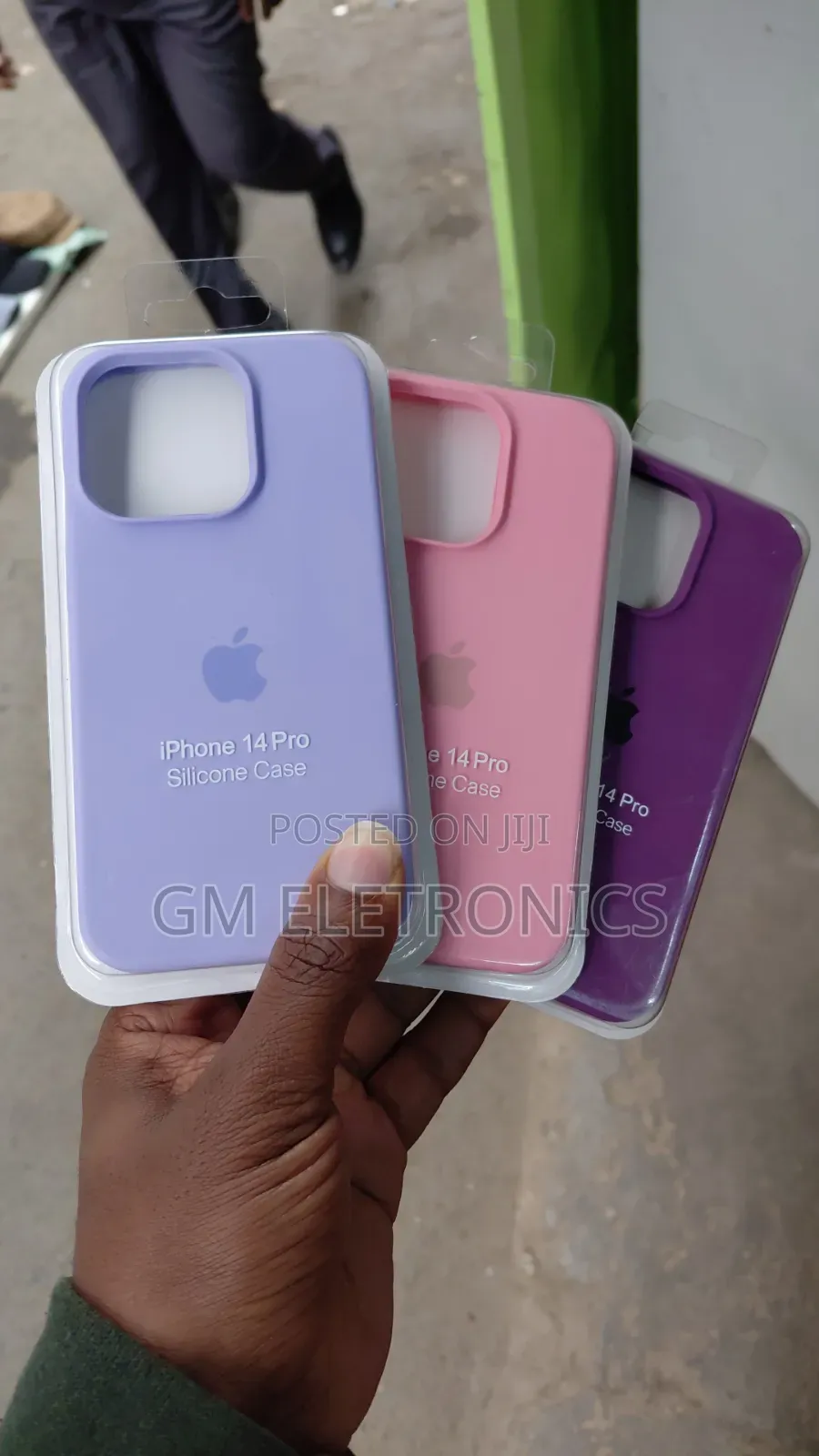 iPhone 14 Pro Silicone Back Case- Different Colours Available.