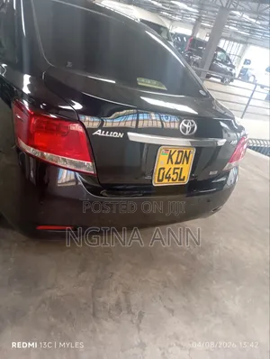 Toyota Allion 2017 Black