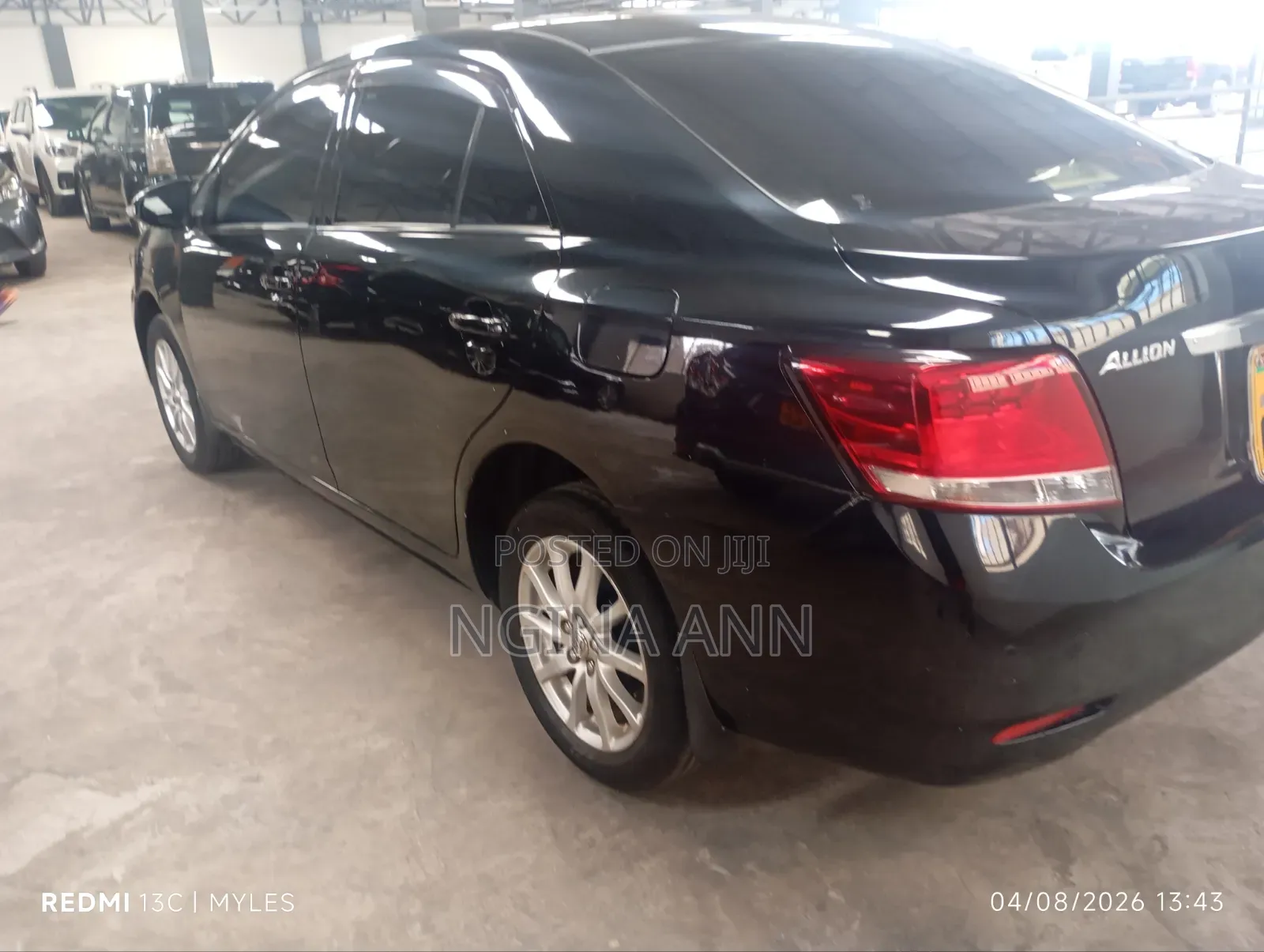 Toyota Allion 2017 Black