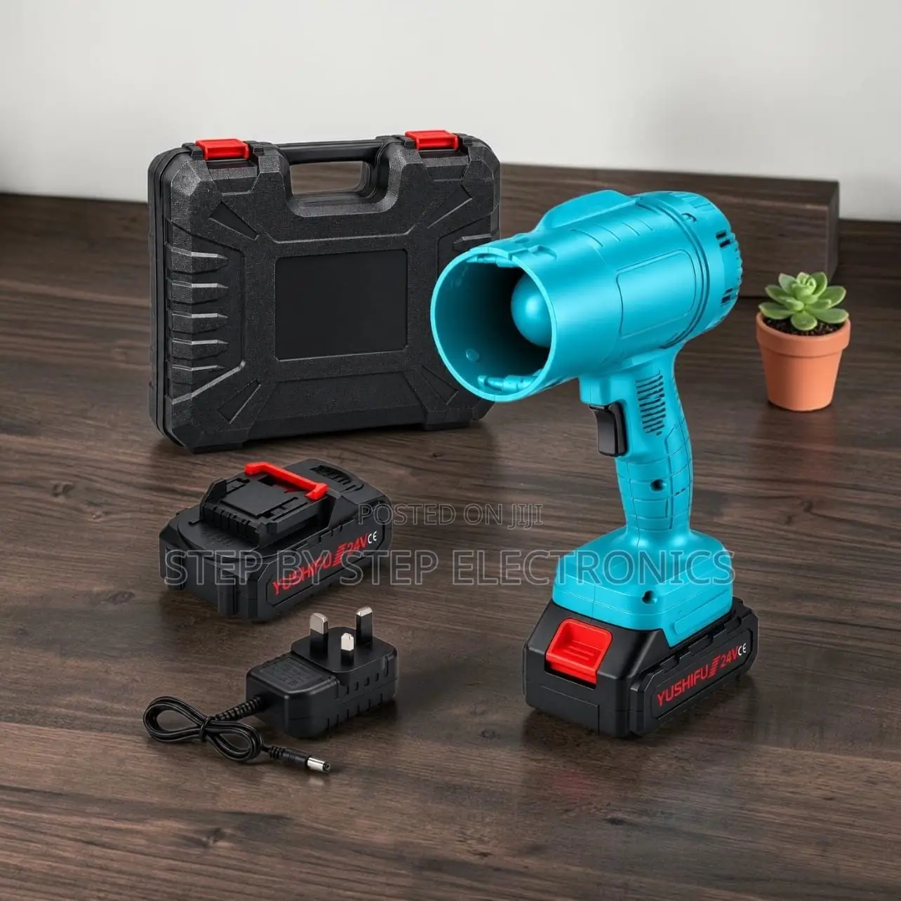 Efficient Motor 24V Cordless Rechargeable Air Blower