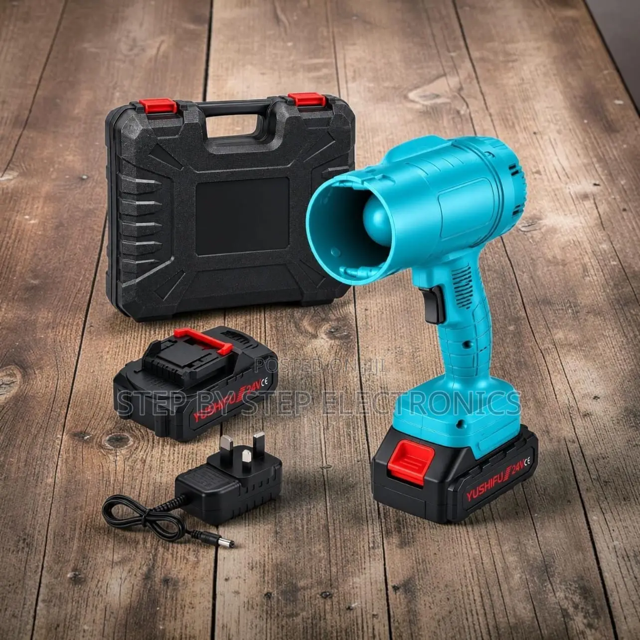 Heavy Duty 24V Cordless Rechargeable Air Blower