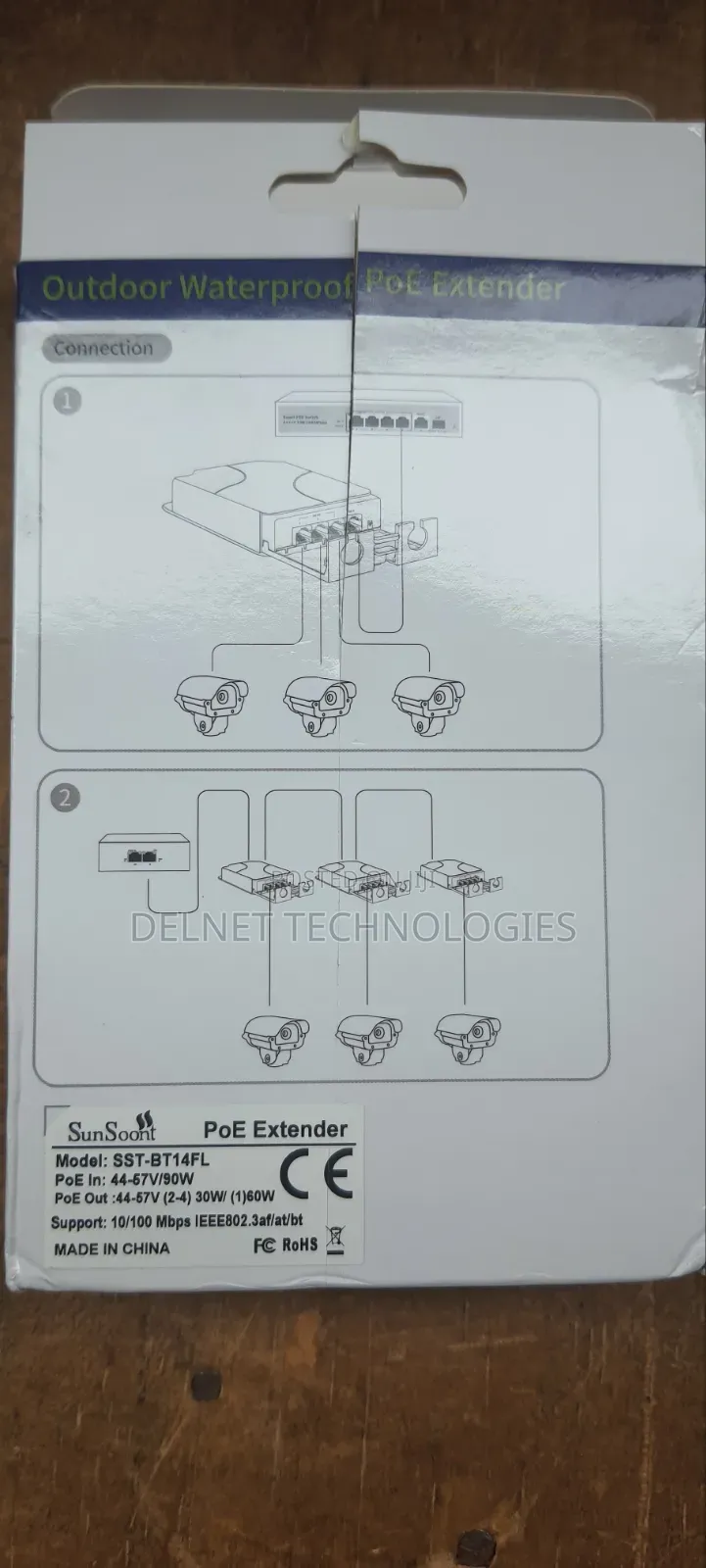 Outdoor Waterproof PoE Extender