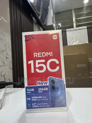 New Xiaomi Redmi 15C 4G 256 GB Blue