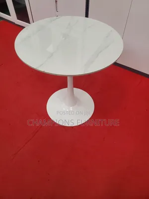 White Marble Tulip Dining/Cafe Table