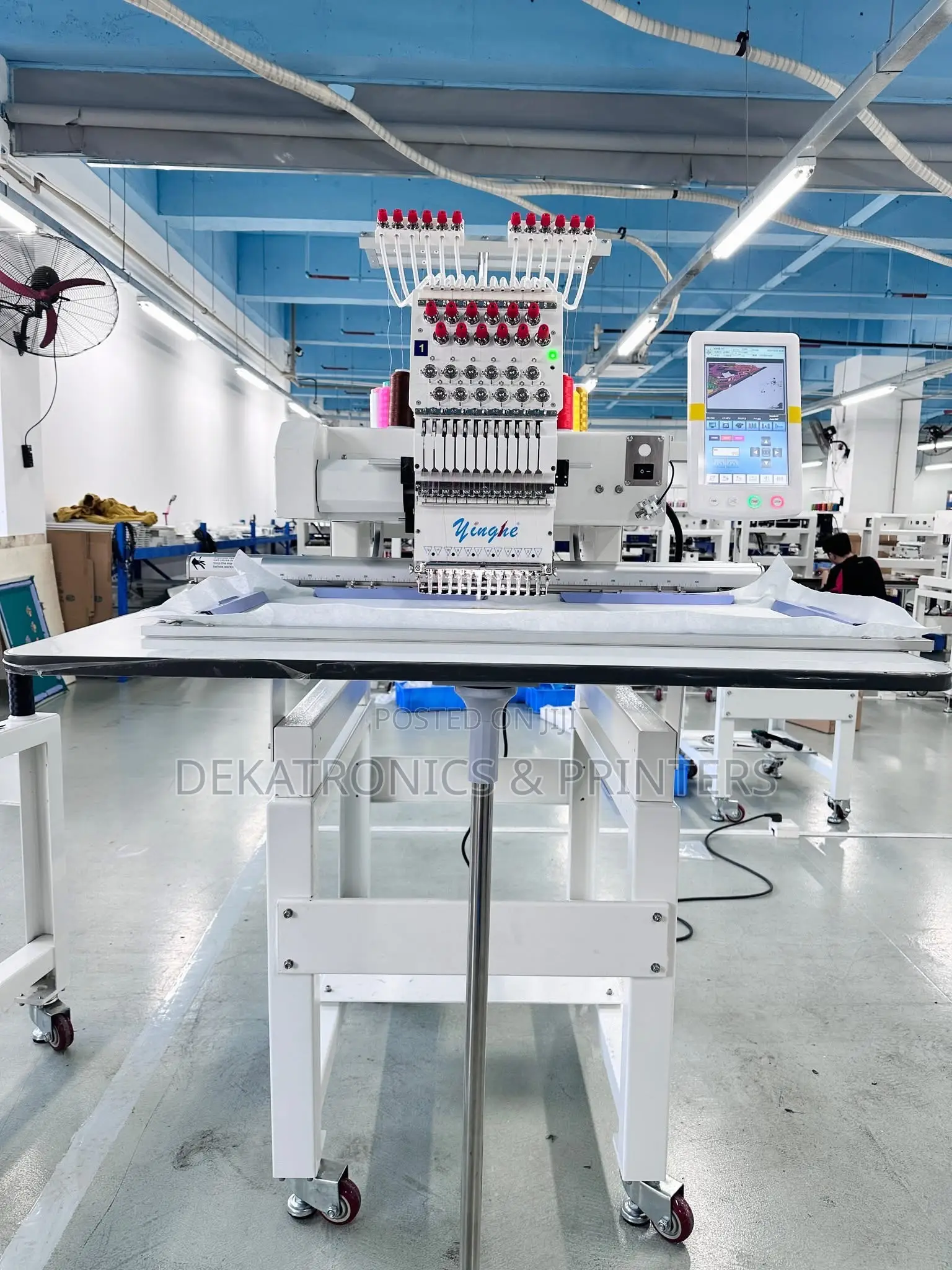 Yinghe 1 Head 9 Needles Embroidery Machine