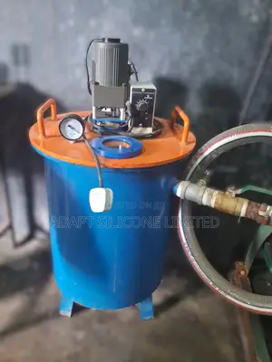 Vacuum Pump and Barrel 15L