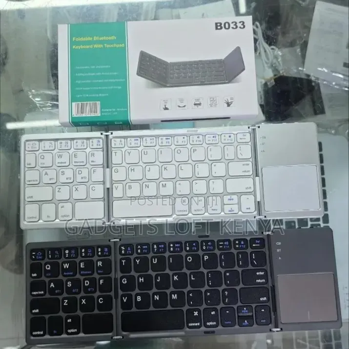 Mini B033 Portable Bluetooth Compatible Keyboard With Mouse Touchpad