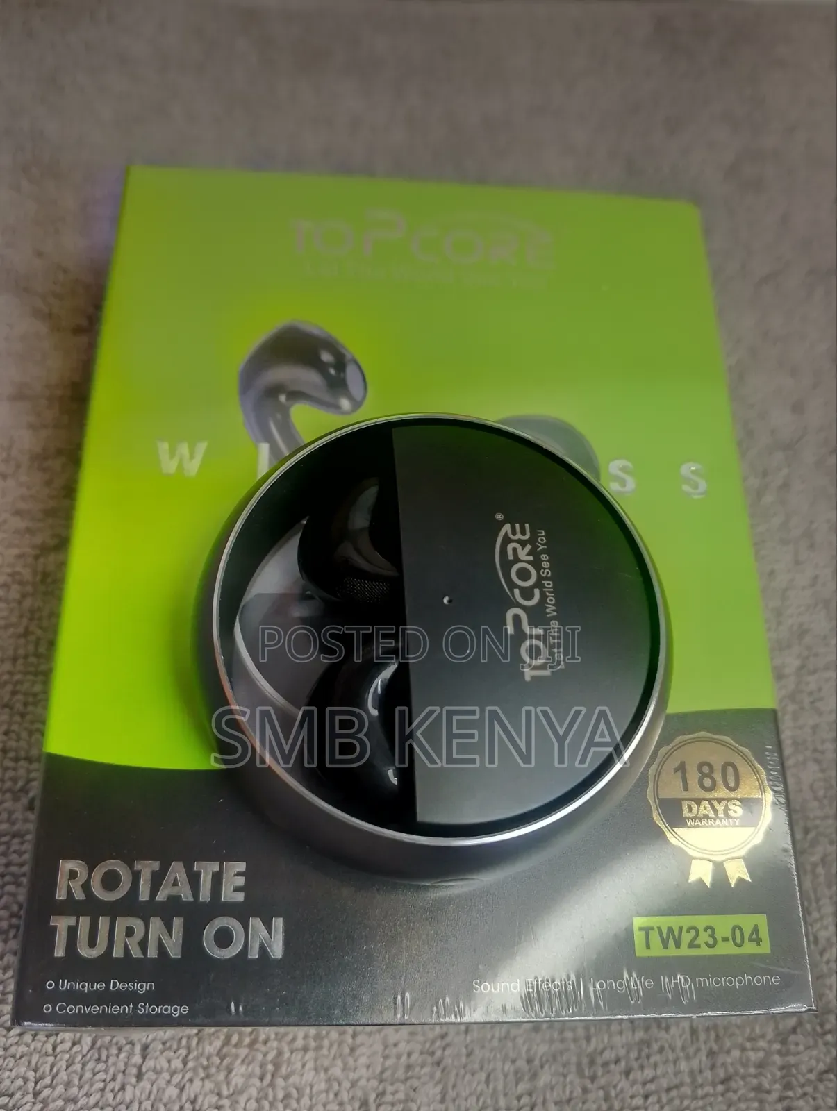 Unique Design Wireless Topcore Earphones
