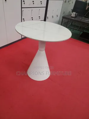 White Marble Conical Table