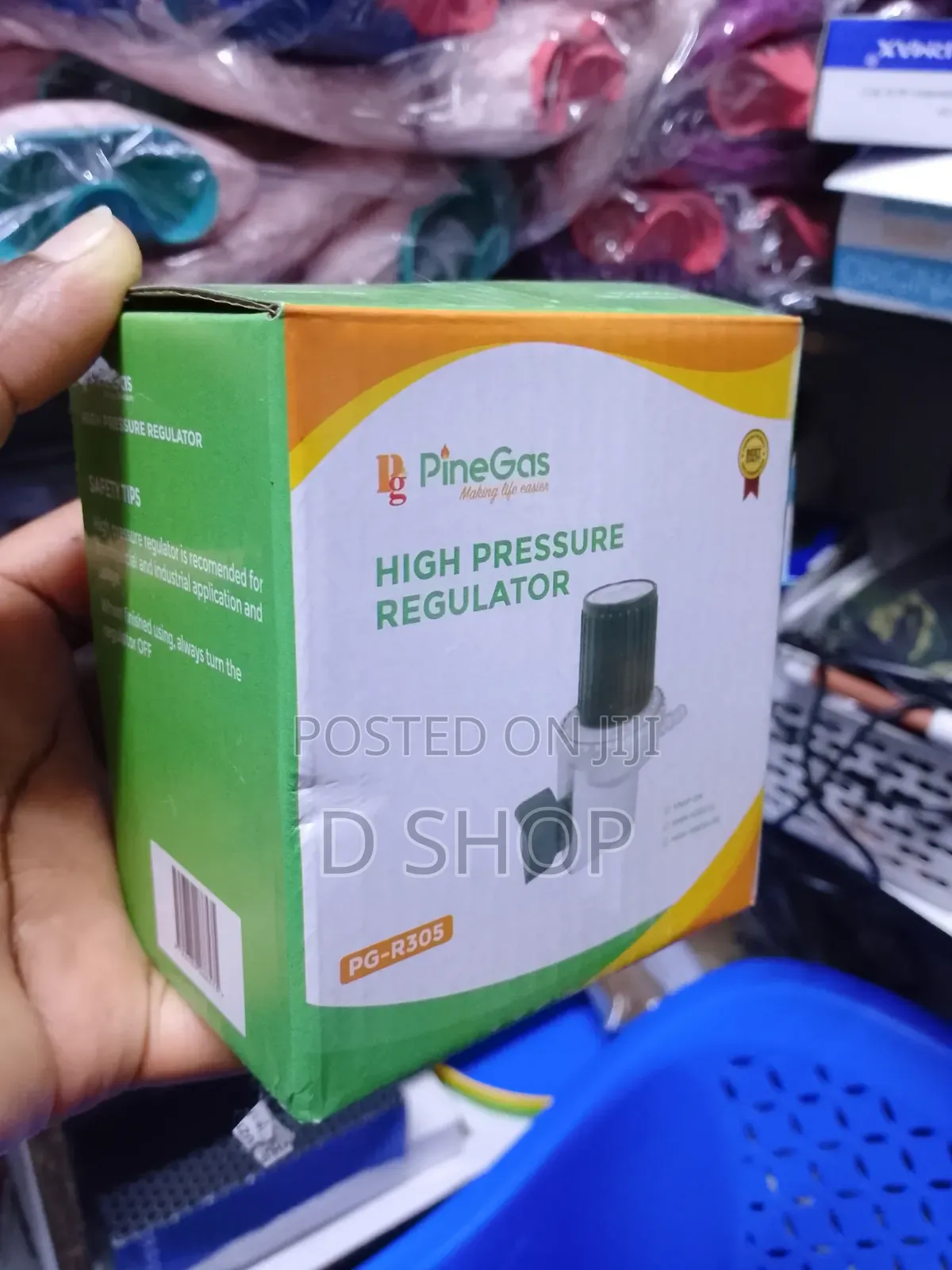 High Pressure Gas Regulator