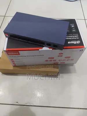 Dahua 8-Port 10/100 MBPS +2-Port Gigabit Poe Switch