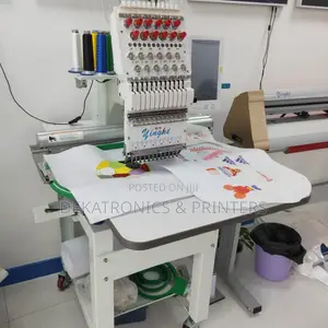 1 Head 9 Needles Embroidery Machine