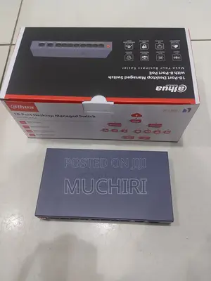 8 Port Poe Network Switch (Dahua CCTV Switch)