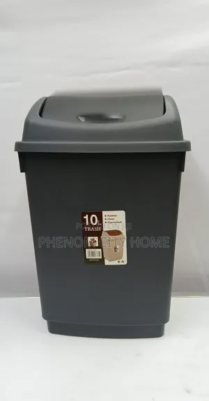 10L Plastic Trash Bin Available
