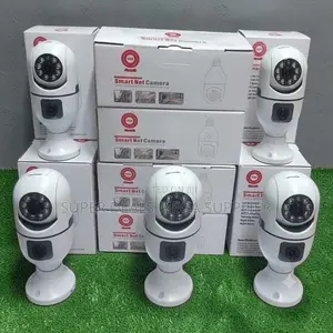 Supplier Prices Motion Alerts PTZ Rotating Dual Lens Wifi Bulb Cameras