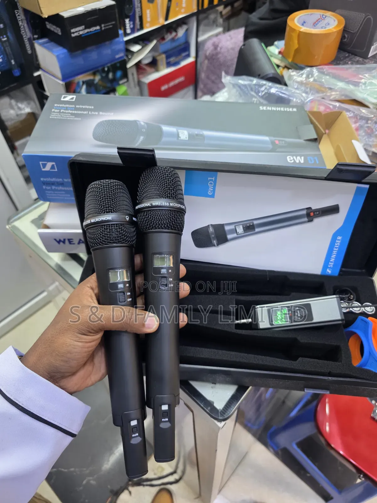 Sennheiser EWD1 Double Wireless Microphone
