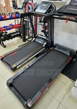 HRS T400MS 3.5HP Folding Treadmill With Massager Free Dumbbells