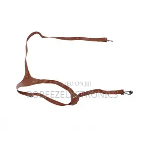 Leather Camera Single Shoulder Strap, Brown (Left Shoulder)