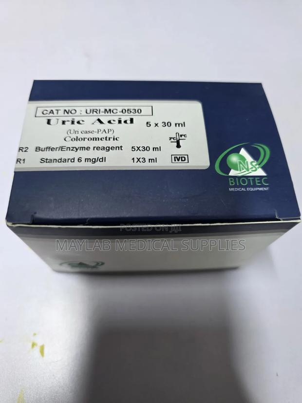 Uric Acid Reagent – Biochemistry Laboratory Test Reagent