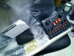 BM800 Microphone Kit With V8 Audio Interface for YouTube