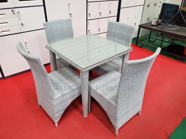 Grey All Weather Rattan Set - thumbnail 2
