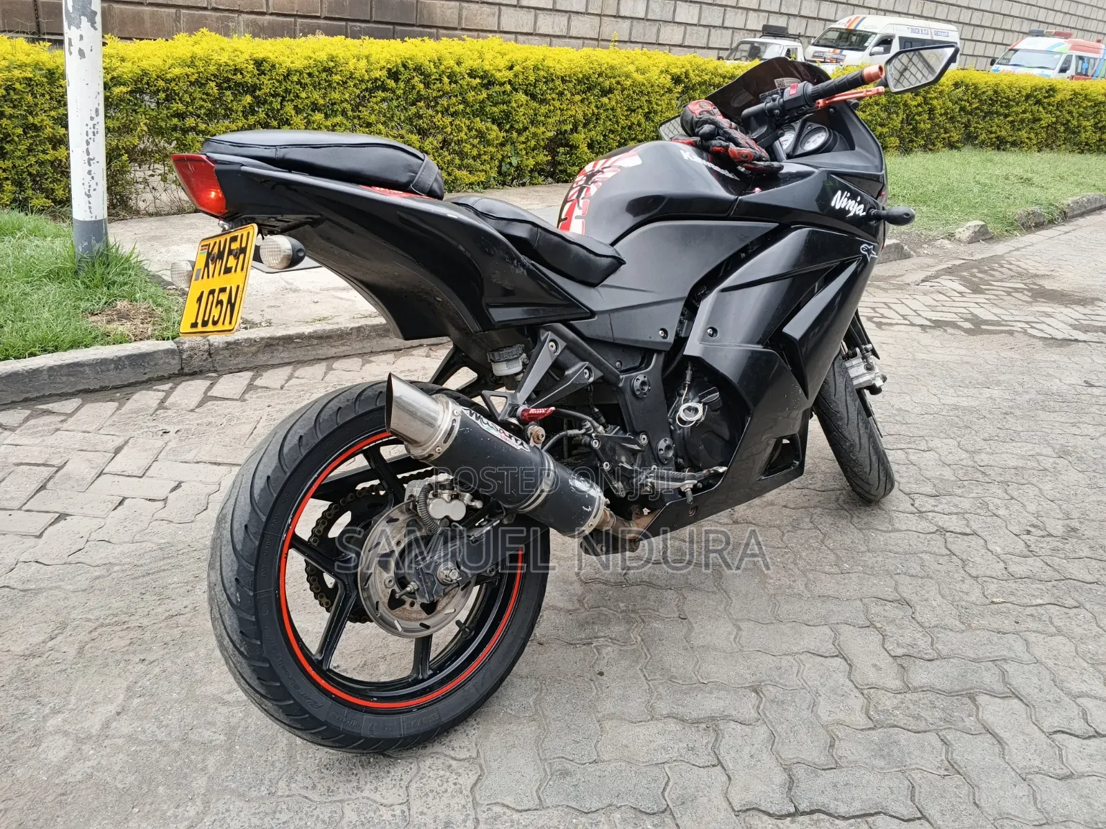 Kawasaki EX250 2012 Black