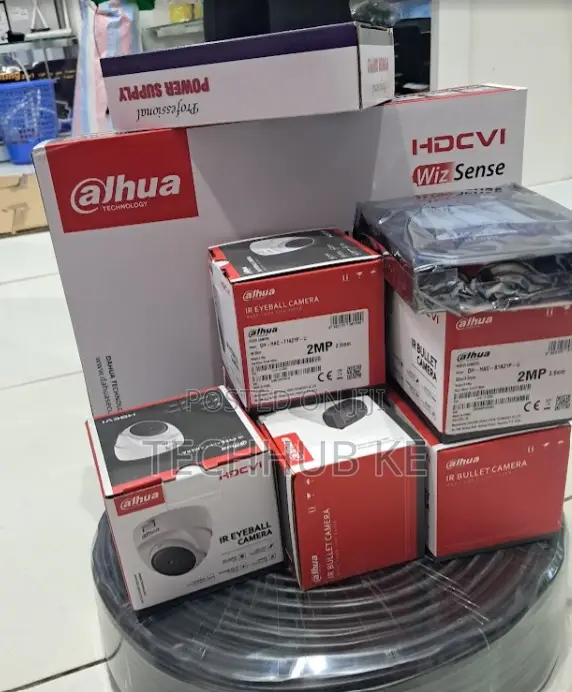 Dahua 4 Channel CCTV Camera Kit With 4 Cameras 500GB HDD