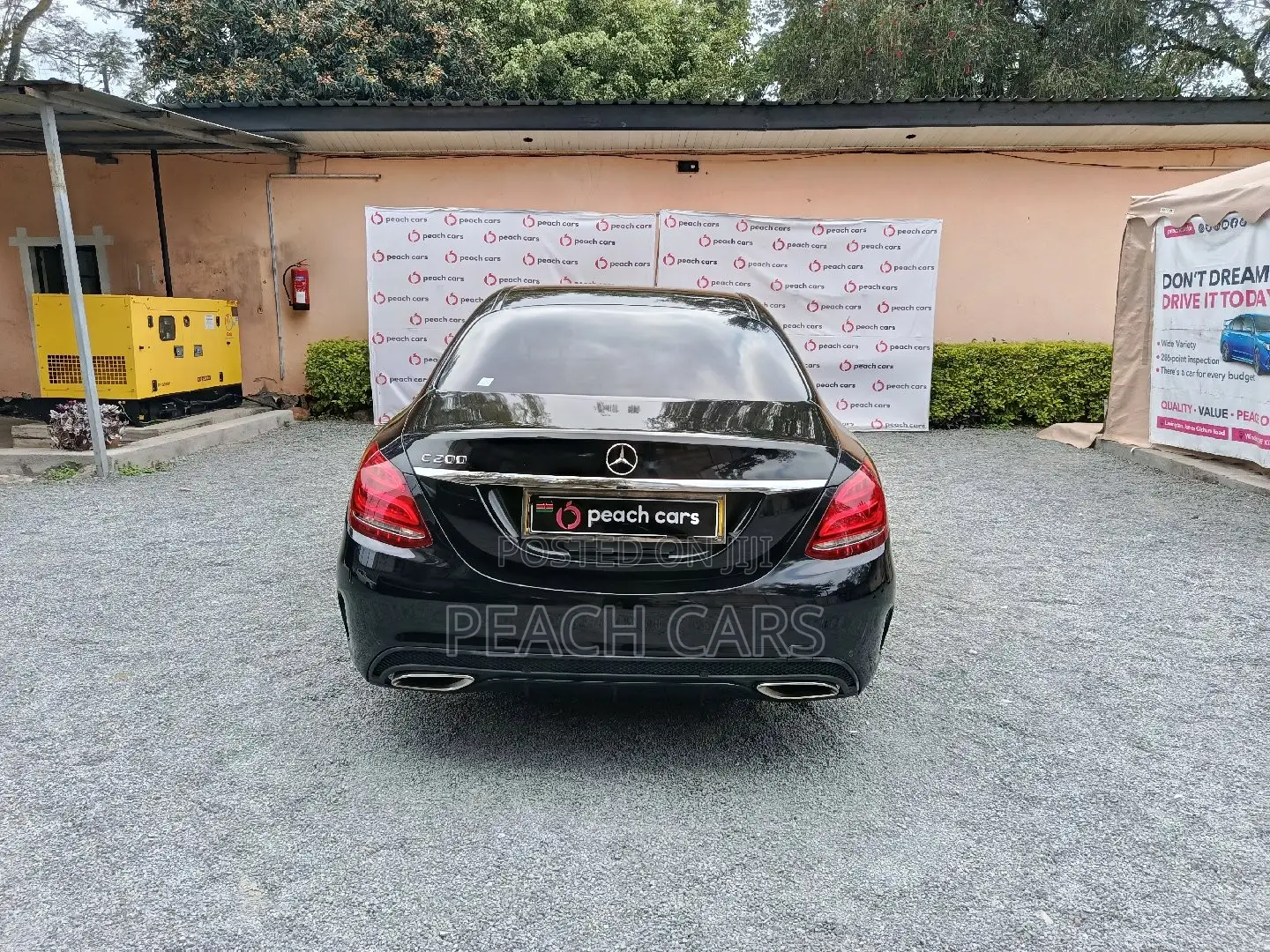 Mercedes-Benz C200 2015 Black