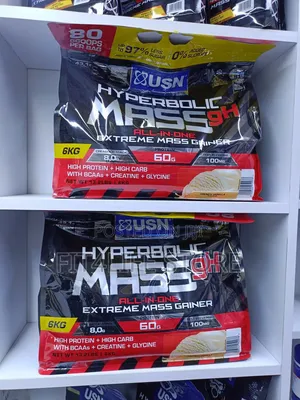 USN Hyperbolic Mass gH – Extreme Mass Gainer 6kg | 60g Protein