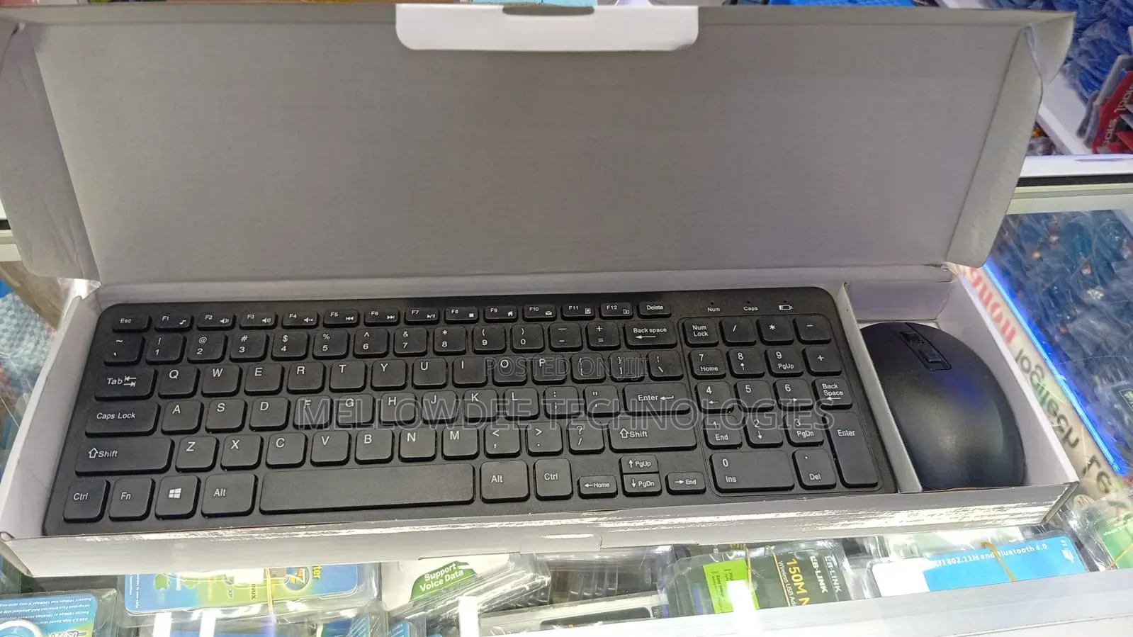 Wireless Keyboard and Mouse Combo