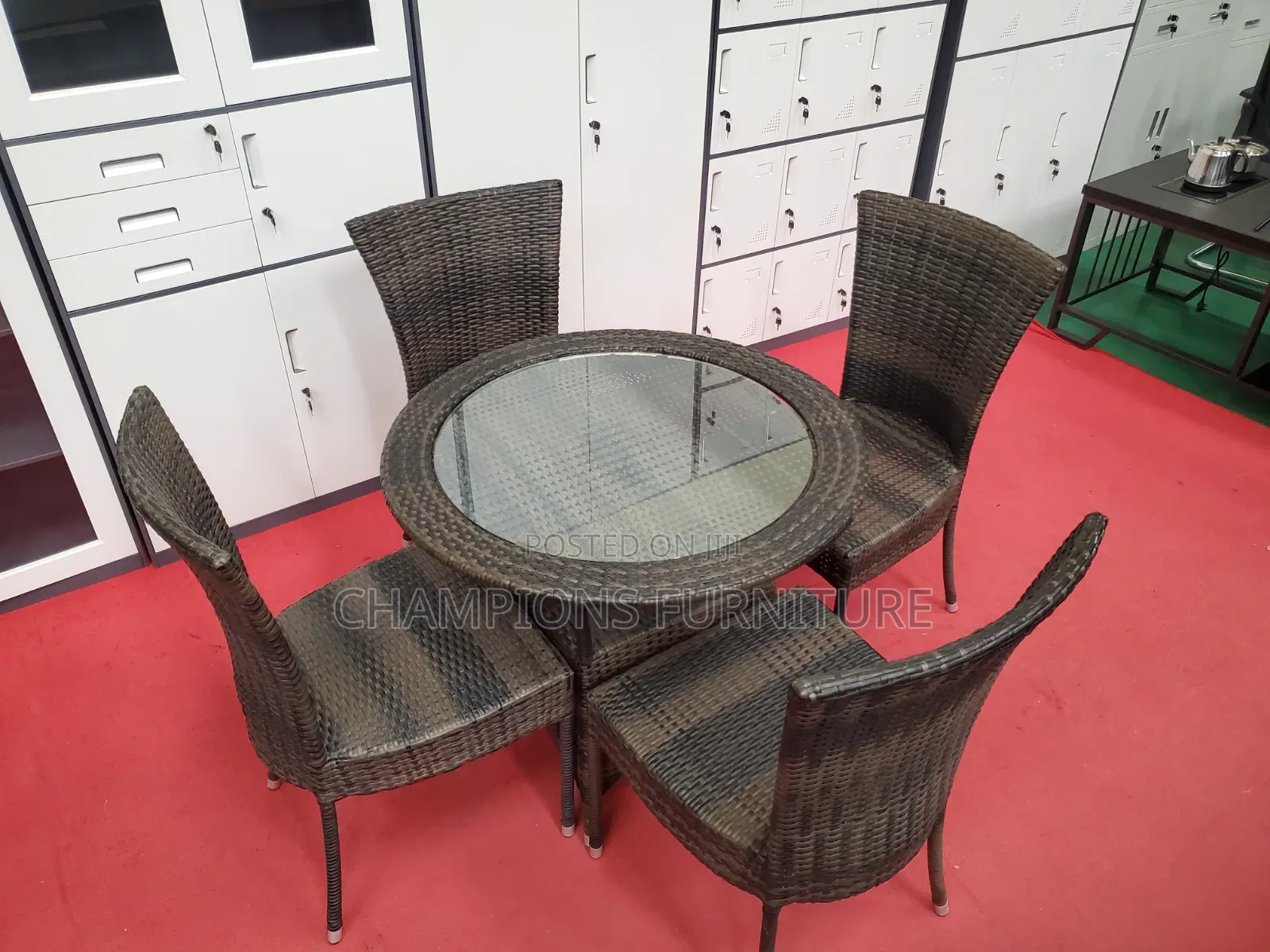 5-Piece Wicker Patio Set