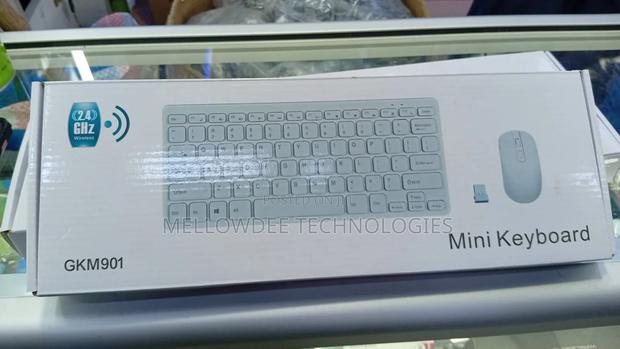 Wireless Mini Keyboard and Mouse Combo