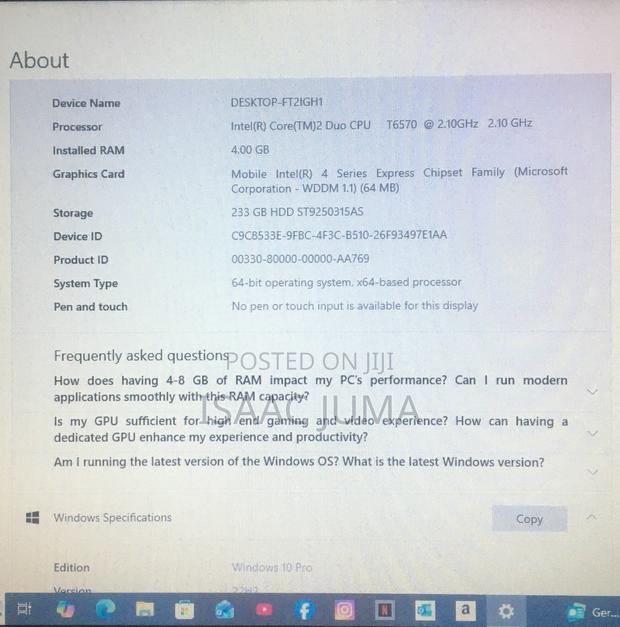 Laptop HP ProBook 4510S 4GB Intel Core 2 Duo HDD 256GB - thumbnail 4