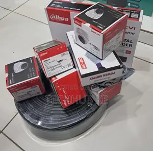 Complete Dahua 4 Channel CCTV System With Indoor Outdoor Cameras