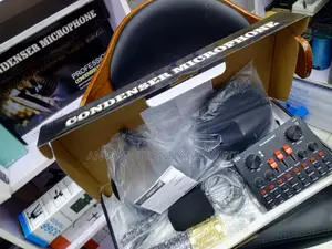 BM800 Recording Microphone With V8 Mixer for PC Phone
