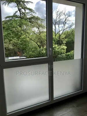 Bathroom Window Frosted Film | Stylish Privacy