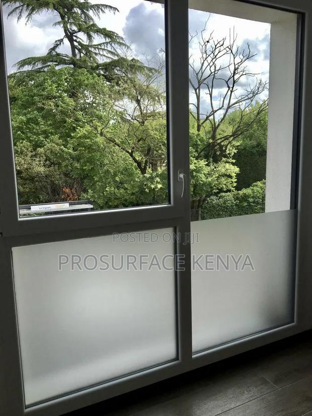 Bathroom Window Frosted Film | Stylish Privacy