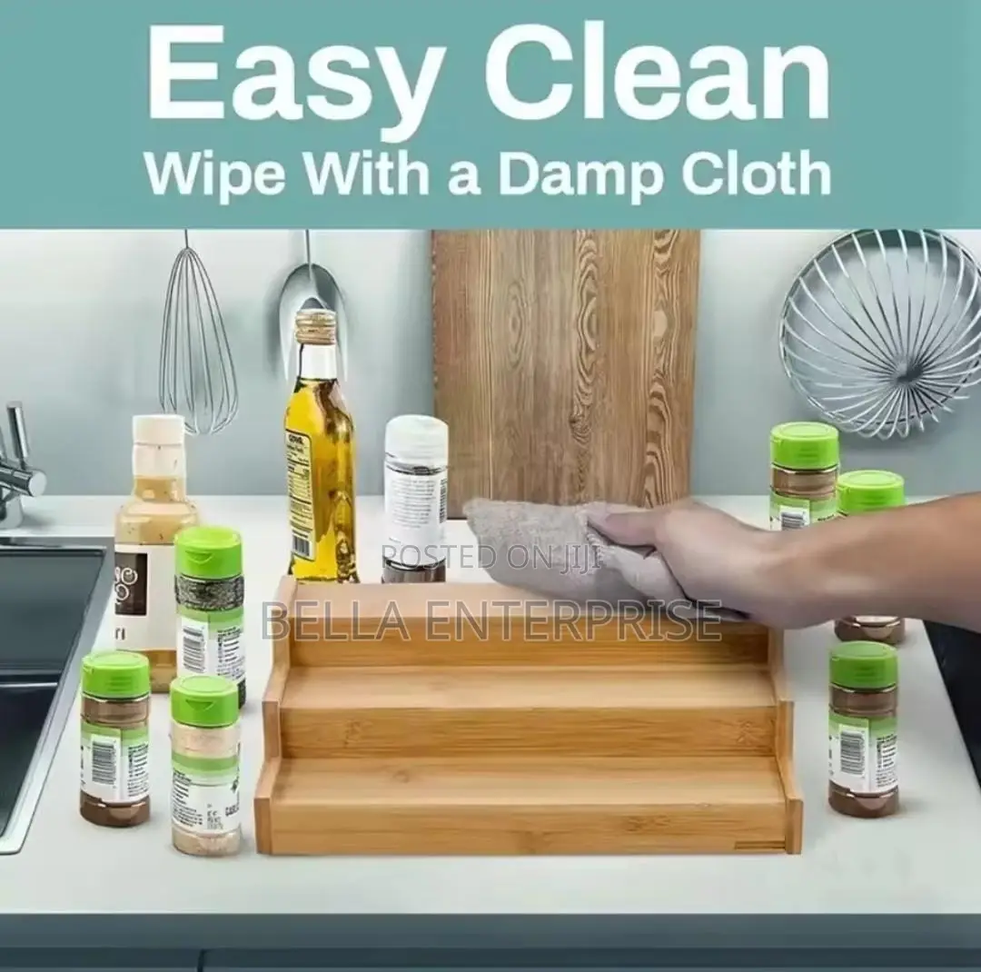 3 Tier Non Expandable Spice Storage Rack