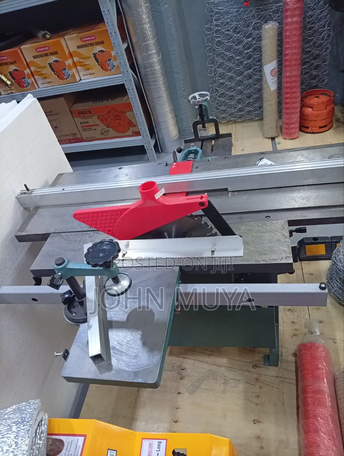 8-in-1 Combined Woodworking Machine